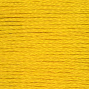 DMC Perle (Pearl) 3 Cotton, #973 BRIGHT CANARY, (5g) 15m Skein