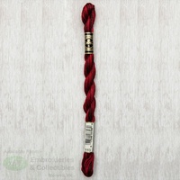 DMC Perle (Pearl) 5 Cotton, #115 VARIEGATED GARNET, (5g) 25m Skein