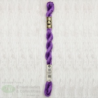 DMC Perle (Pearl) 5 Cotton, #208 VERY DARK LAVENDER, (5g) 25m Skein