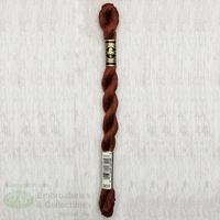 DMC Perle (Pearl) 5 Cotton, #300 VERY DARK MAHOGANY, (5g) 25m Skein