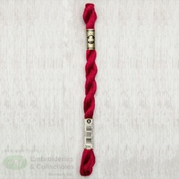 DMC Perle (Pearl) 5 Cotton, #304 MEDIUM RED, (5g) 25m Skein