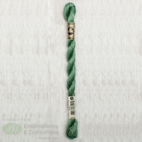 DMC Perle (Pearl) 5 Cotton, #320 MEDIUM PISTACHIO GREEN, (5g) 25m Skein