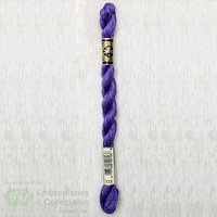 DMC Perle (Pearl) 5 Cotton, #333 VERY DARK BLUE VIOLET, (5g) 25m Skein
