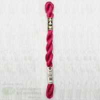 DMC Perle (Pearl) 5 Cotton, #3350 ULTRA DARK DUSTY ROSE, (5g) 25m Skein