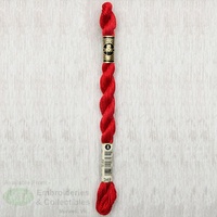 DMC Perle (Pearl) 5 Cotton, #349 DARK CORAL, (5g) 25m Skein