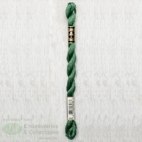 DMC Perle (Pearl) 5 Cotton, #367 DARK PISTACHIO GREEN, (5g) 25m Skein