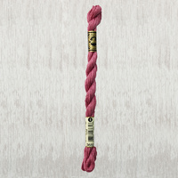 DMC Perle (Pearl) 5 Cotton, #3688 MEDIUM MAUVE, (5g) 25m Skein