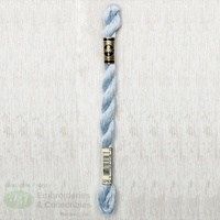 DMC Perle 5 Cotton, #3753 ULTRA LIGHT ANTIQUE BLUE, (5g) 25m Skein