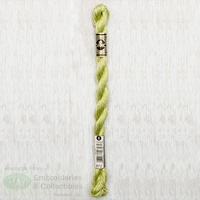 DMC Perle 5 Cotton, #472 ULTRA LIGHT AVOCADO GREEN, (5g) 25m Skein