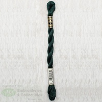 DMC Perle (Pearl) 5 Cotton, #500 VERY DARK BLUE GREEN, (5g) 25m Skein