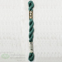 DMC Perle (Pearl) 5 Cotton, #501 DARK BLUE GREEN, (5g) 25m Skein