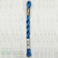 DMC Perle 5 Cotton, #517 DARK WEDGEWOOD BLUE, (5g) 25m Skein