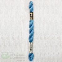DMC Perle 5 Cotton, #518 LIGHT WEDGEWOOD BLUE, (5g) 25m Skein