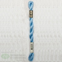 DMC Perle (Pearl) 5 Cotton, #519 SKY BLUE, (5g) 25m Skein