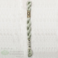 DMC Perle (Pearl) 5 Cotton, #524 VERY LIGHT FERN GREEN, (5g) 25m Skein