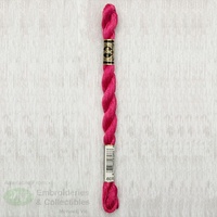 DMC Perle (Pearl) 5 Cotton, #601 DARK CRANBERRY, (5g) 25m Skein