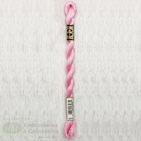 DMC Perle (Pearl) 5 Cotton, #605 VERY LIGHT CRANBERRY, (5g) 25m Skein