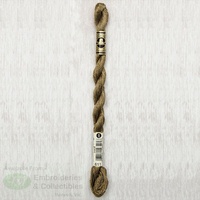 DMC Perle (Pearl) 5 Cotton, #611 DRAB BROWN, (5g) 25m Skein