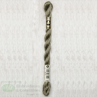 DMC Perle (Pearl) 5 Cotton, #640 VERY DARK BEIGE GRAY, (5g) 25m Skein