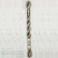 DMC Perle (Pearl) 5 Cotton, #642 DARK BEIGE GRAY, (5g) 25m Skein