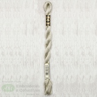 DMC Perle (Pearl) 5 Cotton, #644 MEDIUM BEIGE GRAY, (5g) 25m Skein