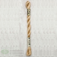 DMC Perle (Pearl) 5 Cotton, #738 VERY LIGHT TAN, (5g) 25m Skein