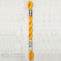 DMC Perle (Pearl) 5 Cotton, #742 LIGHT TANGERINE, (5g) 25m Skein