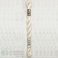 DMC Perle (Pearl) 5 Cotton, #746 OFF WHITE, (5g) 25m Skein