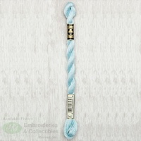 DMC Perle (Pearl) 5 Cotton, #747 VERY LIGHT SKY BLUE, (5g) 25m Skein