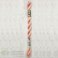 DMC Perle (Pearl) 5 Cotton, #754 LIGHT PEACH, (5g) 25m Skein
