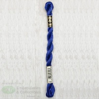DMC Perle (Pearl) 5 Cotton, #792 DARK CORNFLOWER BLUE, (5g) 25m Skein