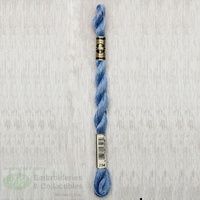 DMC Perle (Pearl) 5 Cotton, #794 LIGHT CORNFLOWER BLUE, (5g) 25m Skein