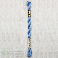 DMC Perle (Pearl) 5 Cotton, #809 DELFT BLUE, (5g) 25m Skein