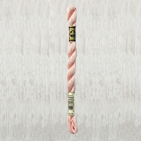 DMC Perle (Pearl) 5 Cotton, #818 BABY PINK, (5g) 25m Skein