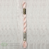 DMC Perle (Pearl) 5 Cotton, #819 LIGHT BABY PINK, (5g) 25m Skein