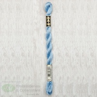 DMC Perle (Pearl) 5 Cotton, #827 VERY LIGHT BLUE, (5g) 25m Skein
