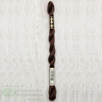 DMC Perle (Pearl) 5 Cotton, #838 VERY DARK BEIGE BROWN, (5g) 25m Skein
