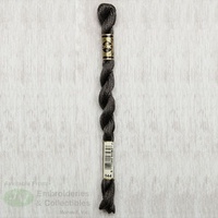 DMC Perle (Pearl) 5 Cotton, #844 ULTRA DARK BEAVER GRAY, (5g) 25m Skein