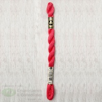 DMC Perle (Pearl) 5 Cotton, #891 DARK CARNATION, (5g) 25m Skein