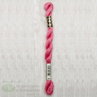 DMC Perle (Pearl) 5 Cotton, #899 MEDIUM ROSE, (5g) 25m Skein