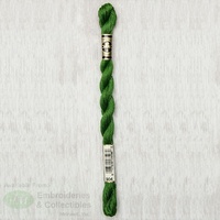 DMC Perle (Pearl) 5 Cotton, #904 VERY DARK PARROT GREEN, (5g) 25m Skein