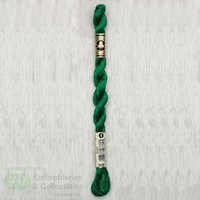 DMC Perle (Pearl) 5 Cotton, #909 VERY DARK EMERALD GREEN, (5g) 25m Skein