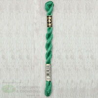 DMC Perle (Pearl) 5 Cotton, #912 LIGHT EMERALD GREEN, (5g) 25m Skein