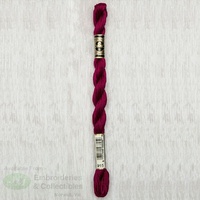DMC Perle (Pearl) 5 Cotton, #915 DARK PLUM, (5g) 25m Skein