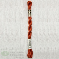 DMC Perle (Pearl) 5 Cotton, #920 MEDIUM COPPER, (5g) 25m Skein