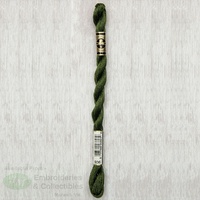 DMC Perle (Pearl) 5 Cotton, #936 VERY DARK AVOCADO GREEN, (5g) 25m Skein