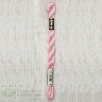 DMC Perle (Pearl) 5 Cotton, #963 ULTRA LIGHT DUSTY ROSE, (5g) 25m Skein
