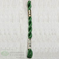 DMC Perle (Pearl) 5 Cotton, #987 DARK FOREST GREEN, (5g) 25m Skein