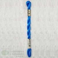 DMC Perle (Pearl) 5 Cotton, #995 DARK ELECTRIC BLUE, (5g) 25m Skein