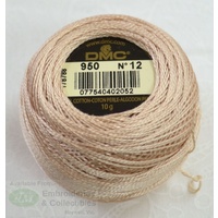 DMC Perle 12 Cotton #950 LIGHT DESERT SAND 10g Ball 120m